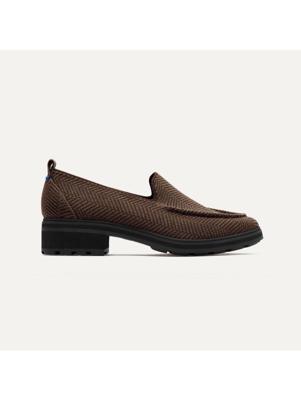 Rothy's The Lug Loafer - Brown Herringbone 11 Women’s